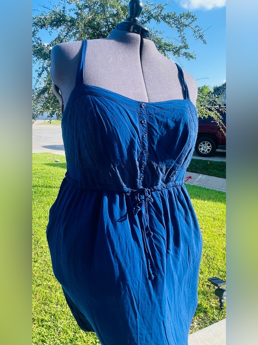 Torrid Deep Royal Blue Mini Summer Dress